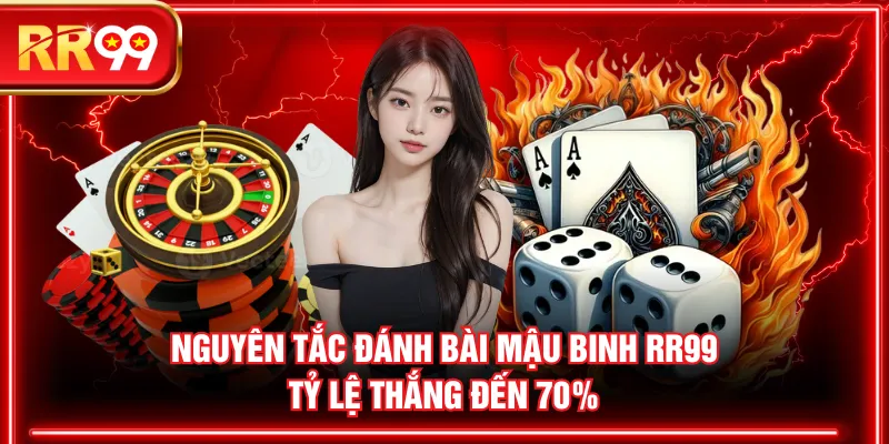 Nguyên tắc đánh bài Mậu Binh RR99 tỷ lệ thắng đến 70%